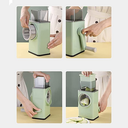 Rotary Cheese Grater, Vegetable Slicer, Cutter for Vegetable, Fruit, Cookie, Oreo, Nuts Kitchen Tool