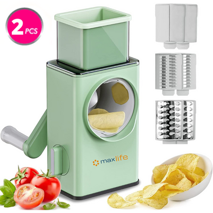 Rotary Cheese Grater, Vegetable Slicer, Cutter for Vegetable, Fruit, Cookie, Oreo, Nuts Kitchen Tool