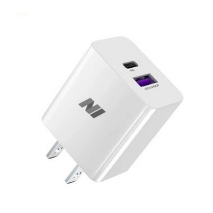 N1- PD 3.0 Fast Charger 18W 2-Port USB C Charger, Universal Fast Charger for iPhone 12/12 Mini/12 Pro Max, USB C Wall Charger for iPhone 11 Pro Max