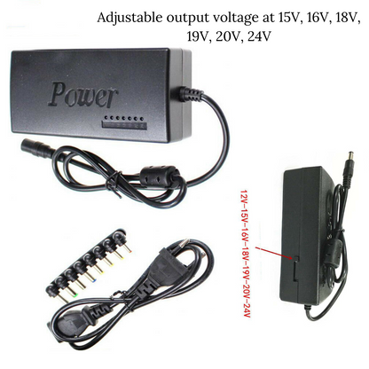 Universal Laptop Charger AC Adapter 96W for Most Brands Lenovo, HP, Samsung, Dell, Sony, Asus, Acer