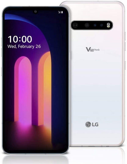 LG V60 ThinQ 5G LM-V600AM 128GB GSM Unlocked 6.8" P-OLED DisplayTriple 64MP+13MP+0.3MP Camera Phone