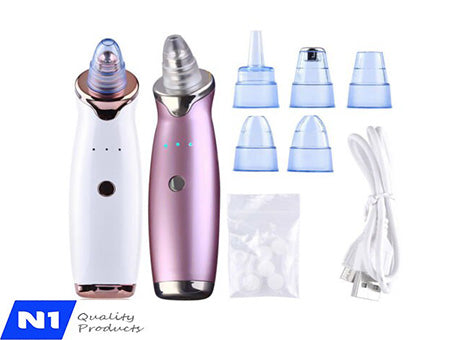 N1 Electric Blackhead Remover Pore Vacuum Suction Dermabrasion Face Cleaner