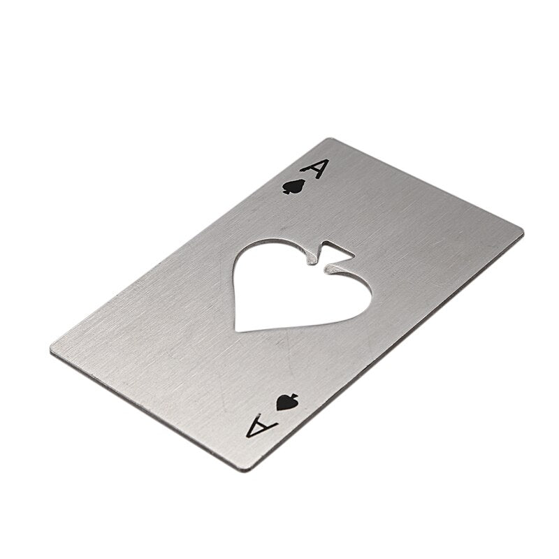 N1- Bottle Opener , Credit Card Size Stainless Steel Bottle Openers High Quality Thick Stainless Steel