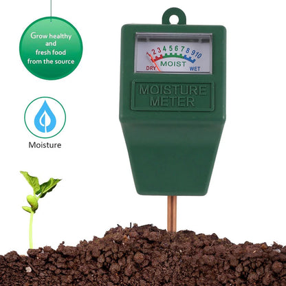 Soil Moisture Meter,ABS Sensor Hygrometer Soil Tester For Potted Plants, Garden, Lawn, Farm (No Battery Needed)