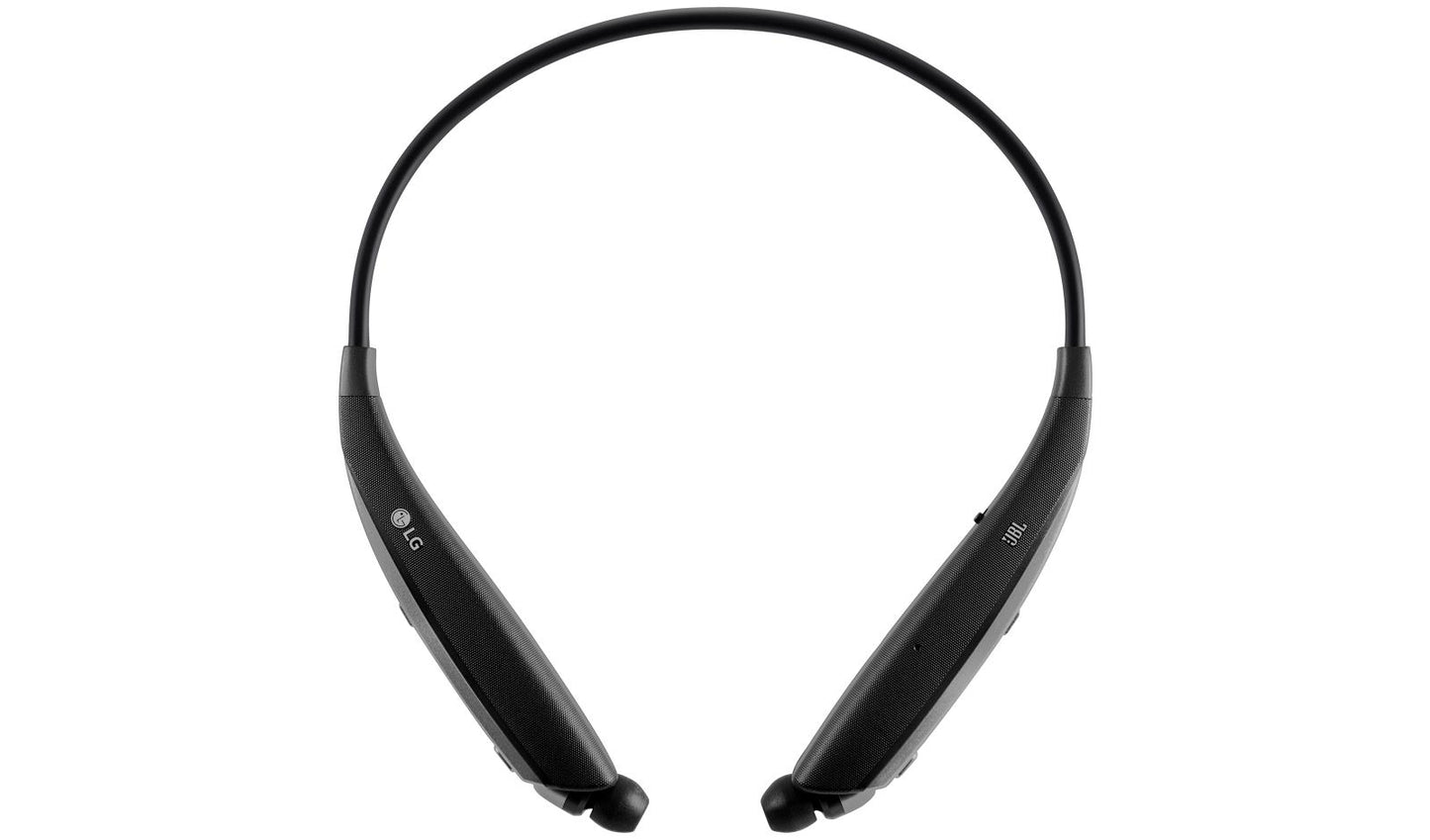 LG HBS-820 Tone ULTRA + Wireless Stereo Headset(With external speaker)