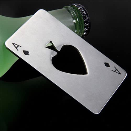 N1- Bottle Opener , Credit Card Size Stainless Steel Bottle Openers High Quality Thick Stainless Steel