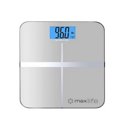 Digital Scale, Body Weight Bathroom Scale 396lb/180kg High Accuracy, Step-On Technology with Lithium Rechargeable Battery.